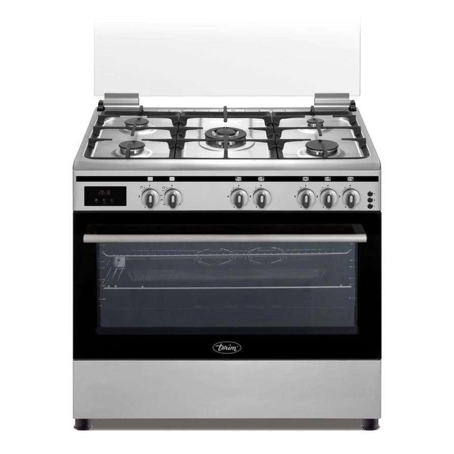 Terim 5-Burner Gas Cooker, TERGC96ST (90 X 60 X 85 cm)