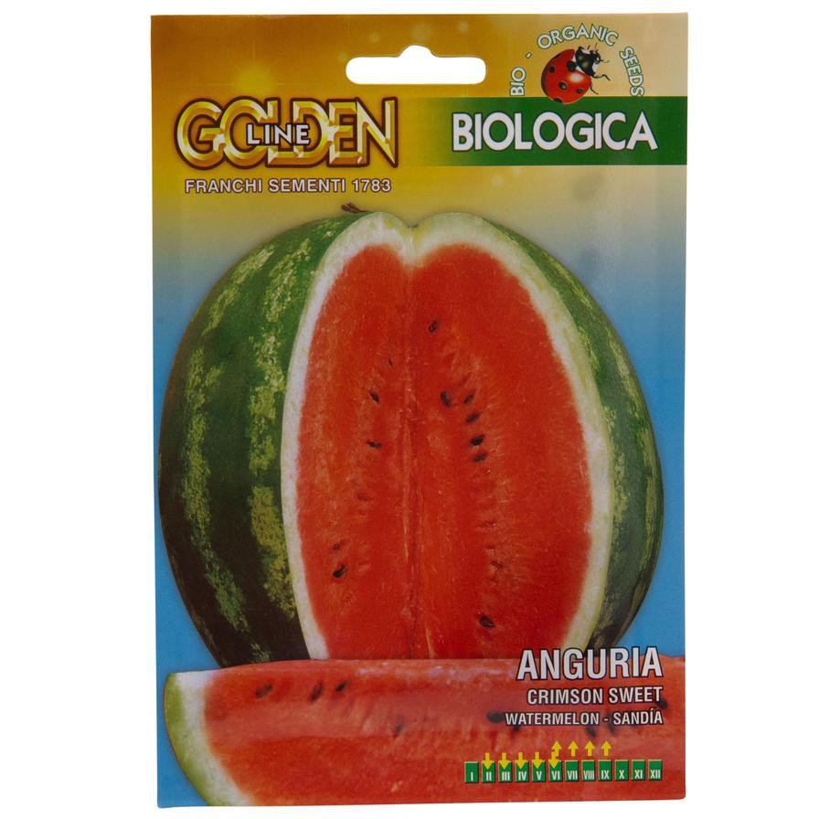 Franchi Golden Line Biologica Organic Seeds (Anguria Crimson Sweet Watermelon)