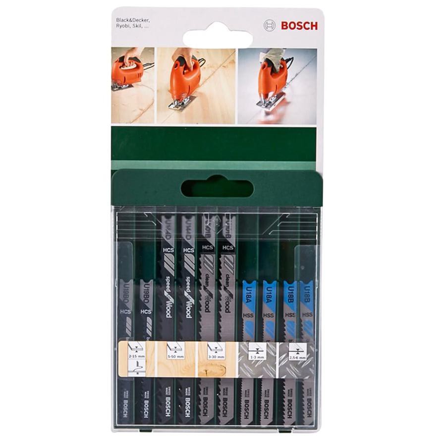 Bosch Jigsaw Blade Set (Set of 10)