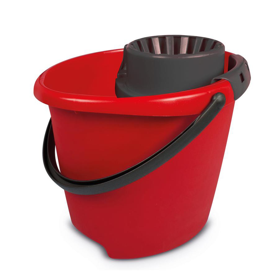 Tonkita Plastic Bucket W/ Wringer (13 L)
