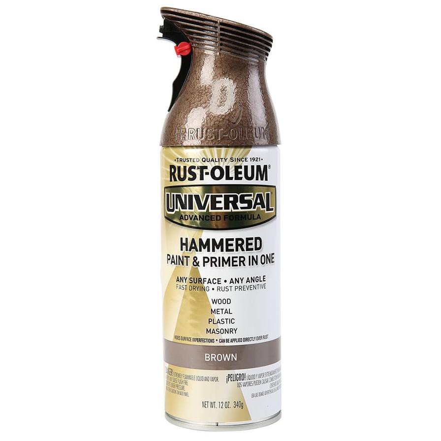 Rustoleum Universal Forged Hammered Spray Paint (354.9 ml, Brown)