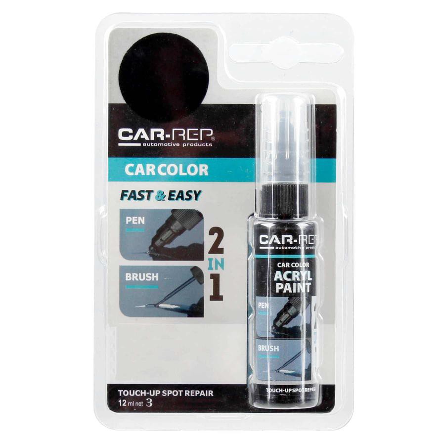 Car-Rep 128050 Touch-Up Pen (12 ml, Black)