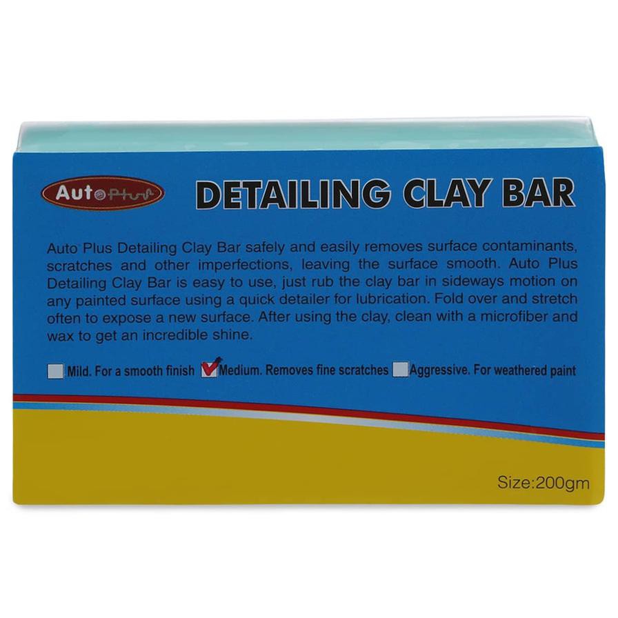 Autoplus Medium Detailing Clay Bar (200 g, Green)