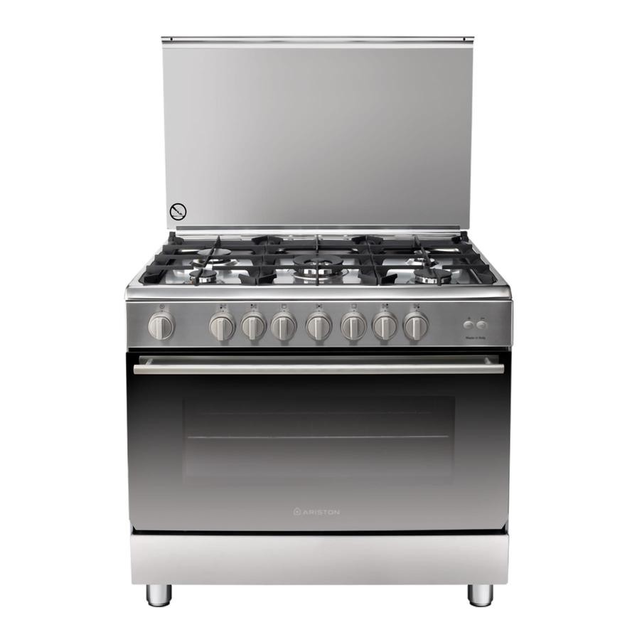 Ariston Freestanding 5-Burner Gas Cooker, A9GG1FC (X)/EX.1 (90 x 60 x 85 cm)