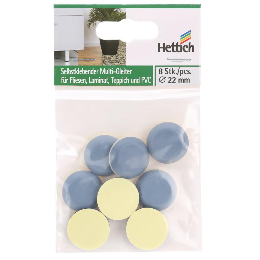 Hettich Self-Adhesive Multi-Glides, Round (2.2 cm, 8 pcs)