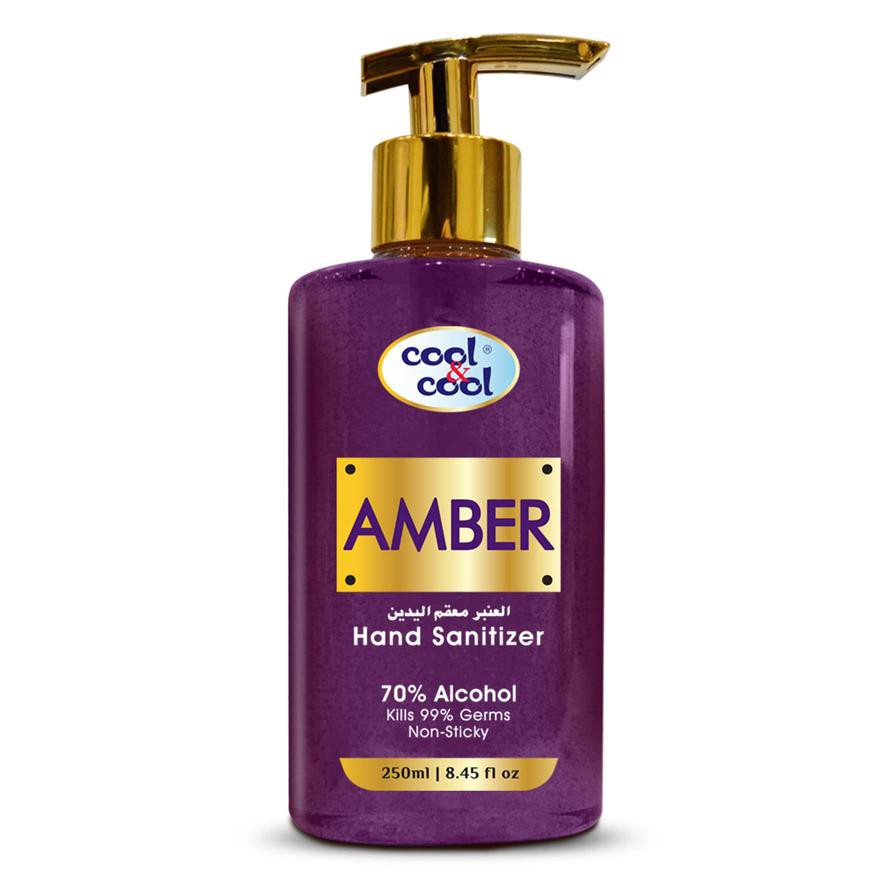 Cool & Cool Hand Sanitizer (250 ml, Amber)