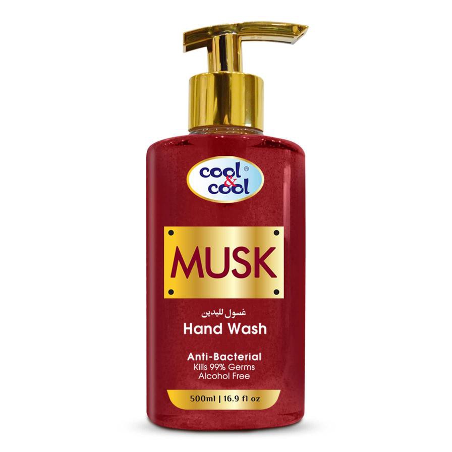 Cool & Cool Hand Wash (500 ml, Musk)