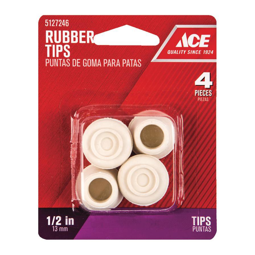 Ace Rubber Leg Tips Pack (1.27 cm, 4 Pc.)