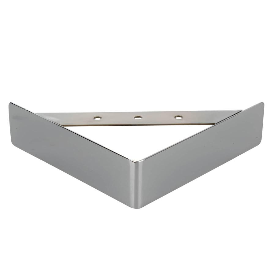 Hettich Steel Corner Leg Triangle (15 x 15 x 4.5 cm)