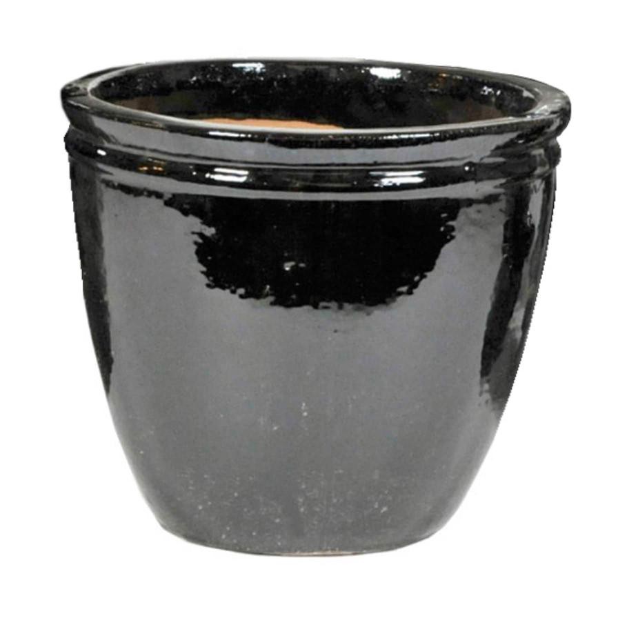 Glazed Terracotta Ypsilon Plant Pot Generic (48 x 48 x 38 cm, Large)