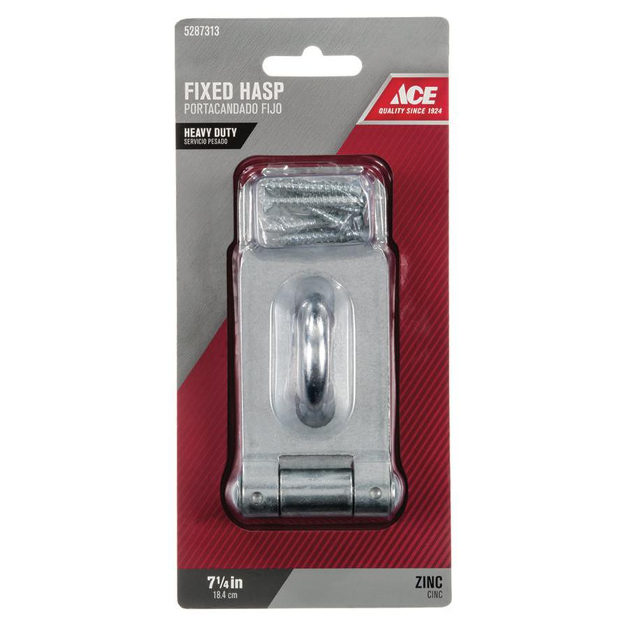 Ace Zinc Fixed Hasp (18.4 cm)