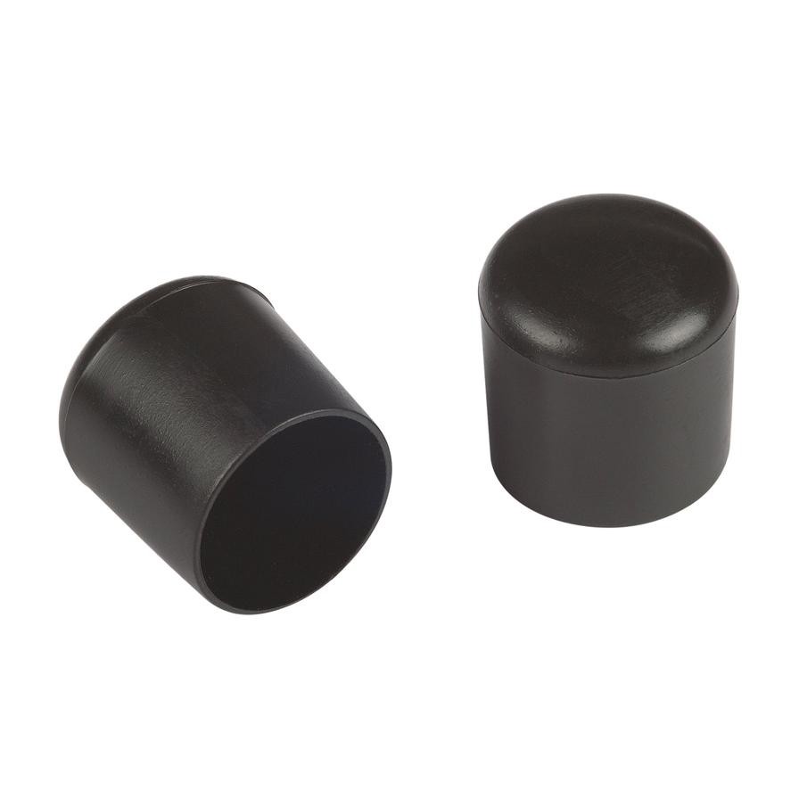 Suki Polyethylene Round Caps For Tubes Pack (2.5 cm, 4 Pc.)