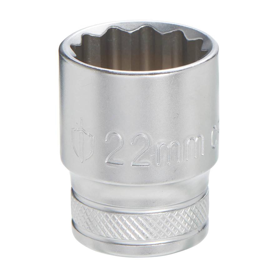 Magnusson Chrome Vanadium Steel Standard Socket, MT12 (3 cm)