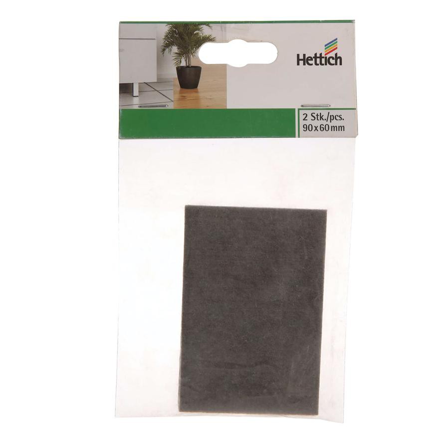 Hettich Felt Glides (2 pcs, 90 x 60 mm)