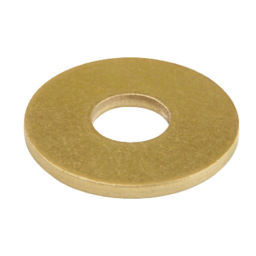 Suki M8 Large Brass Washer, DIN 9021