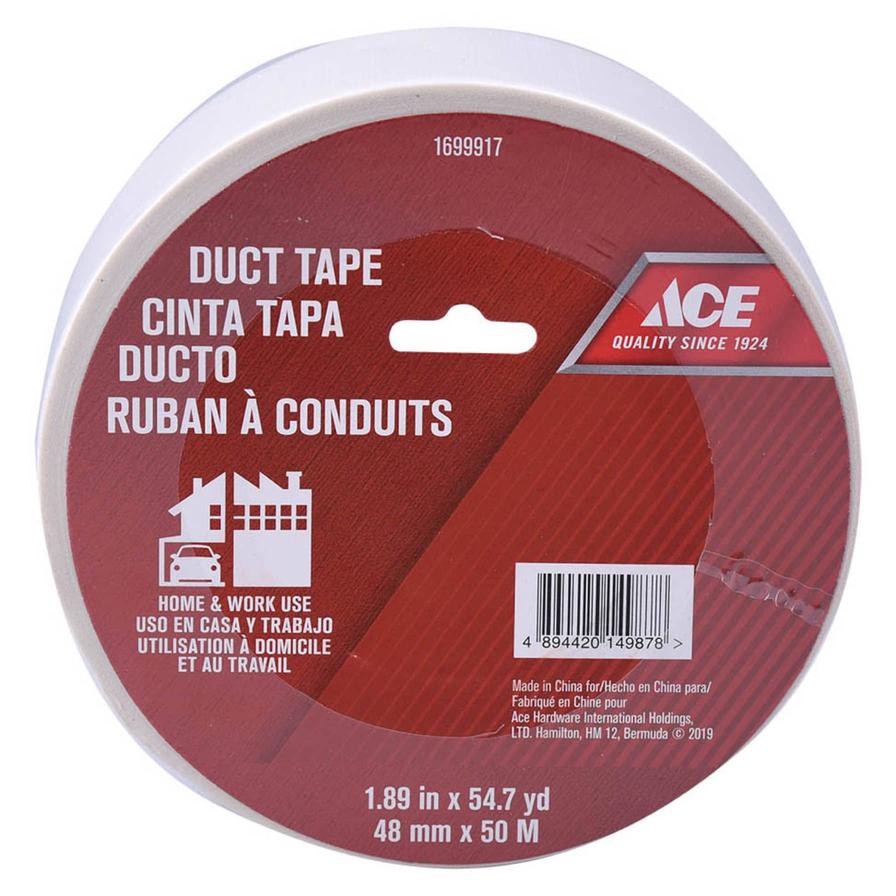 Ace Duct Tape (48 mm x 50 m, White)