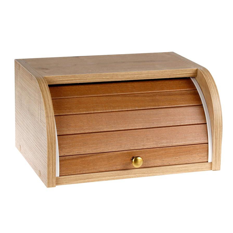 Orchid Wooden Bread Box (25 x 25 x 40 cm)