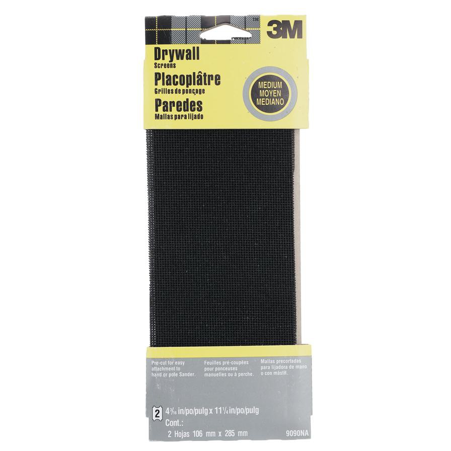 3M Drywall Sanding Screens, Medium Grit (10.6 x 28.5 cm)