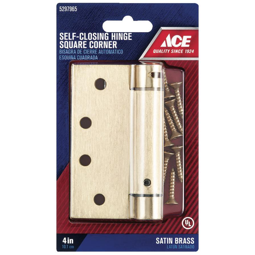 Ace Brass Self Closing Hinge (10 cm)