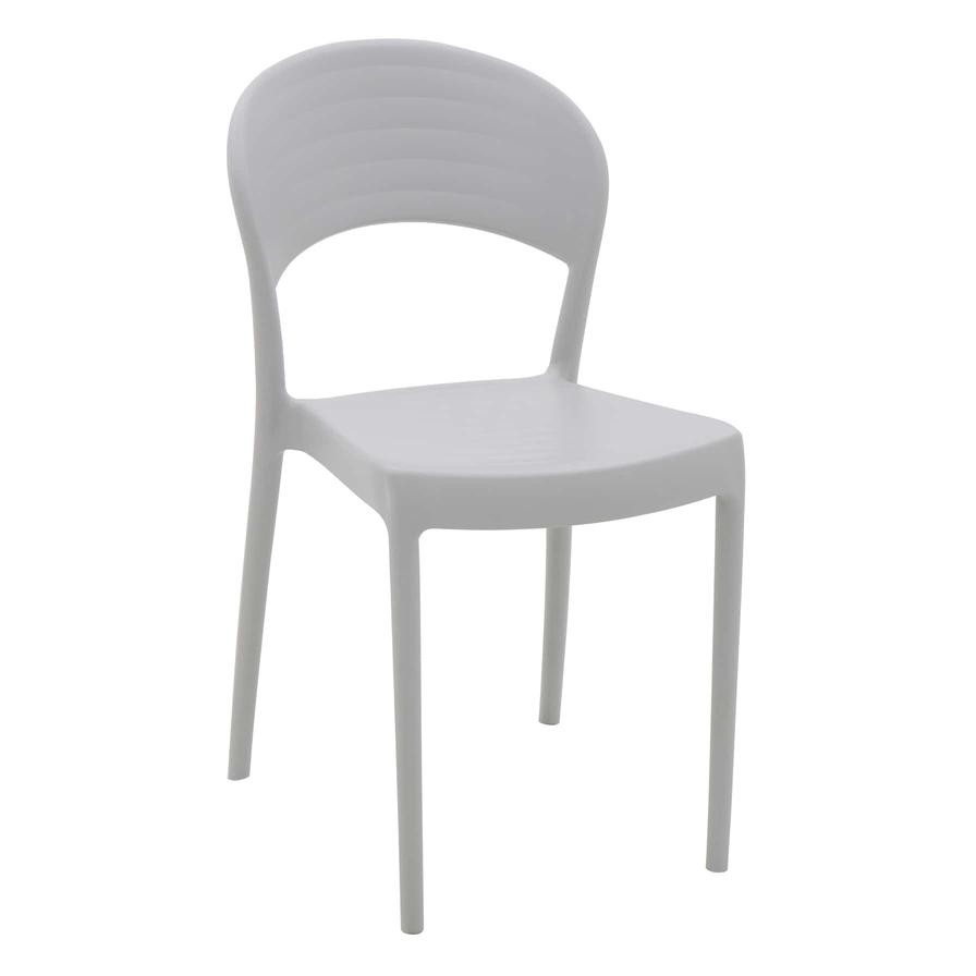 Tramontina Sissi Summa Polypropylene & Fiberglass Closed Backrest Armchair (52.5 cm)