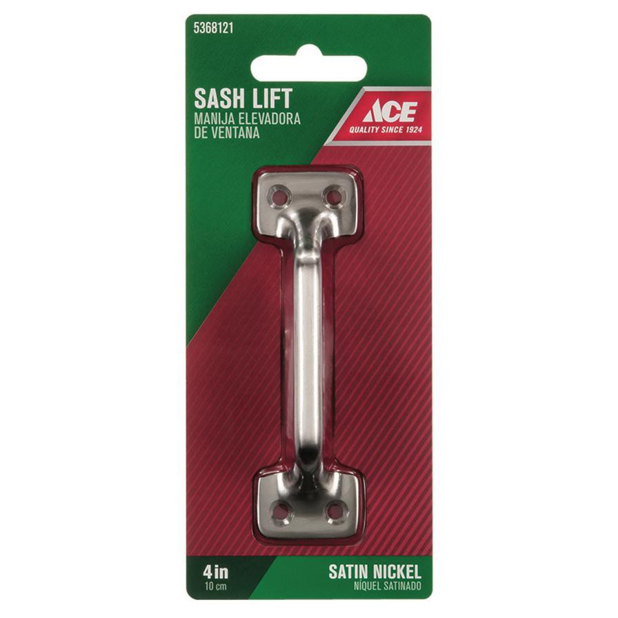 Ace Satin Nickel Universal Sash Lift Handle (10 cm)