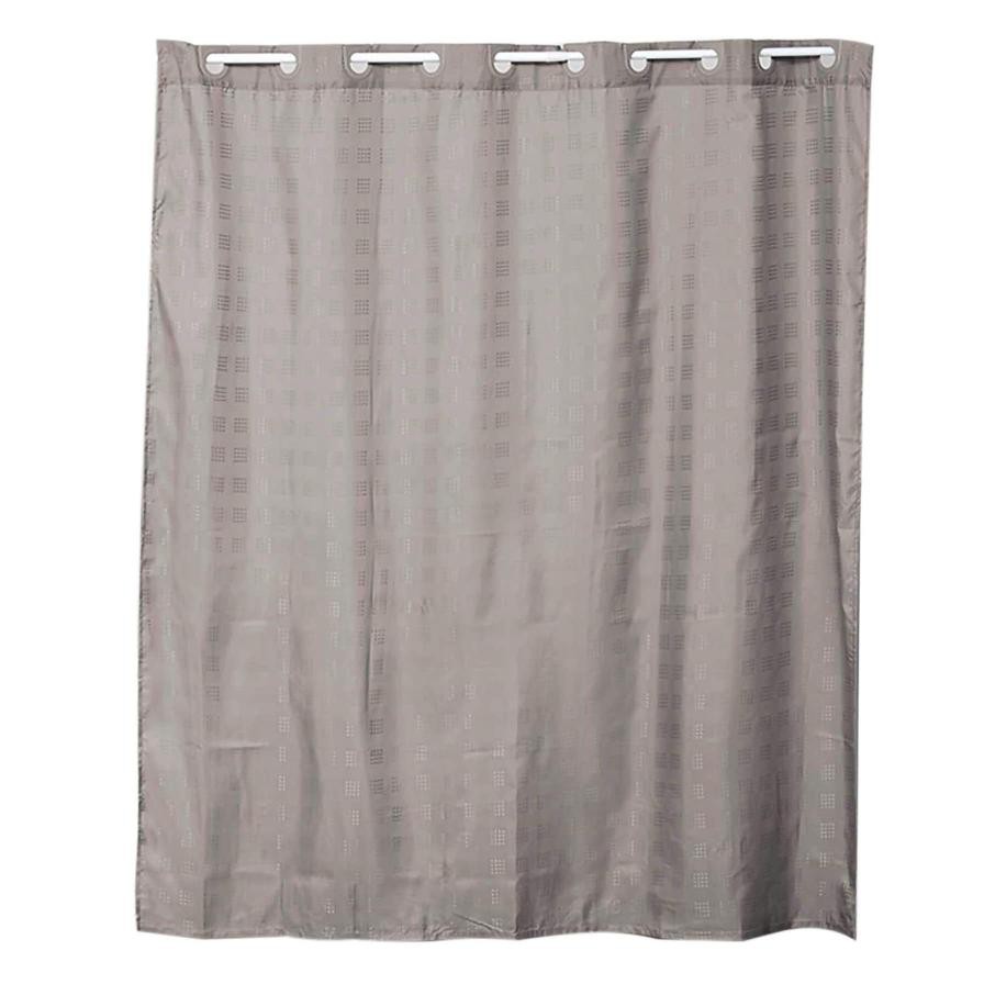 Tendance Gebor Polyester Shower Curtain W/Hooks & Rings  (180 x 200 cm)