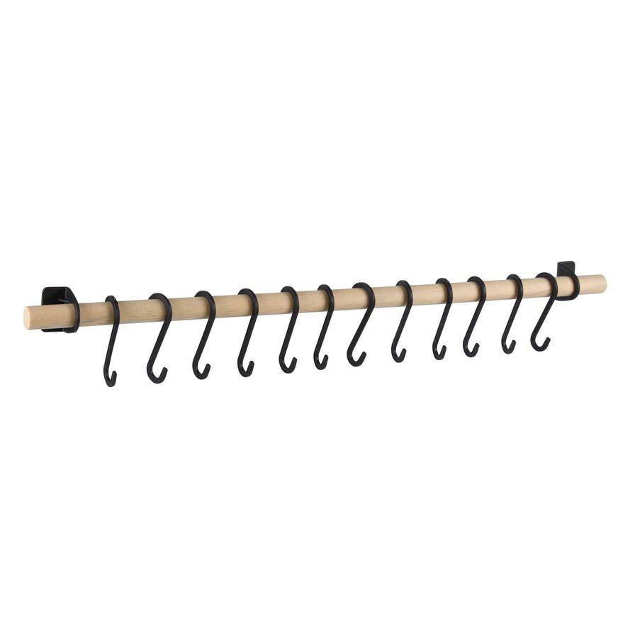 Seowood Bamboo Multi Purpose Hanger (29 x 39 x 1.5 cm)