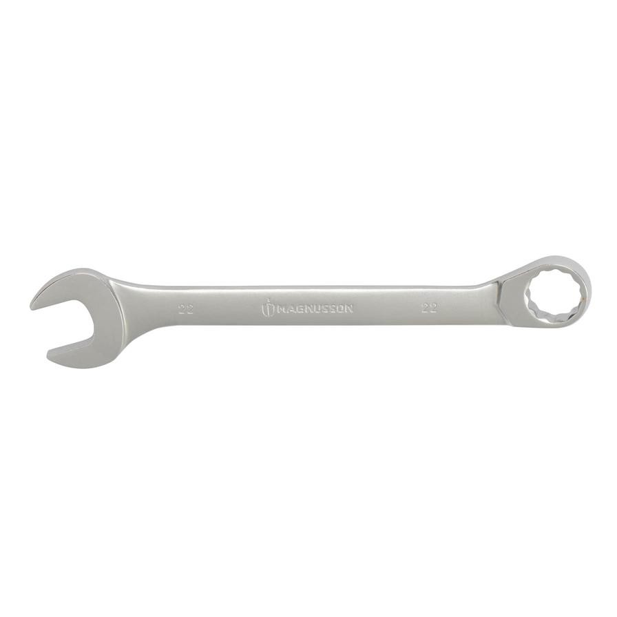 Magnusson Chrome Vanadium Steel Standard Metric Combination Spanner, MT177 (25.5 cm)