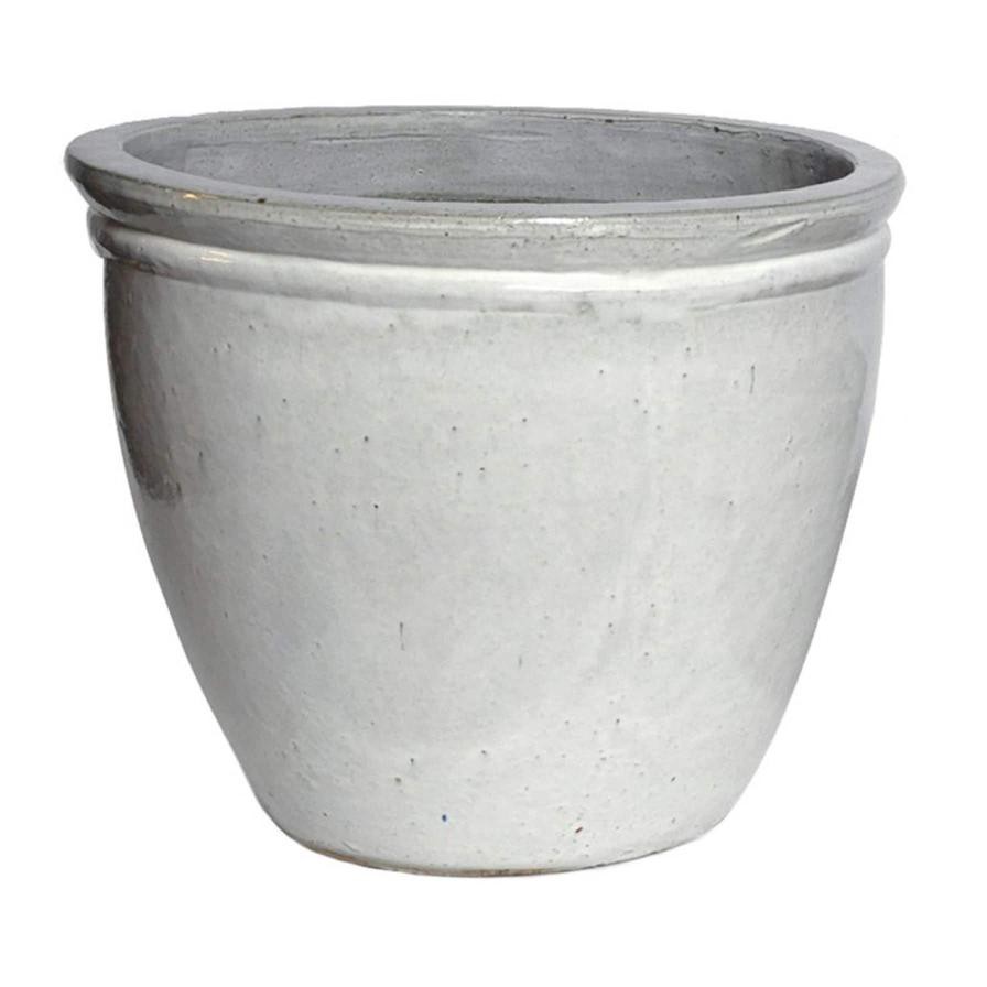 Glazed Terracotta Ypsilon Plant Pot Generic (38 x 38 x 31 cm, Medium)