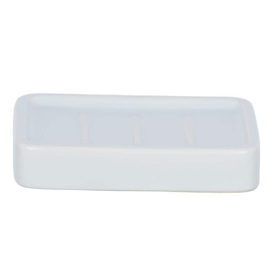 Wenko Hexa Ceramic Soap Dish (13 x 13 x 2.5 cm)