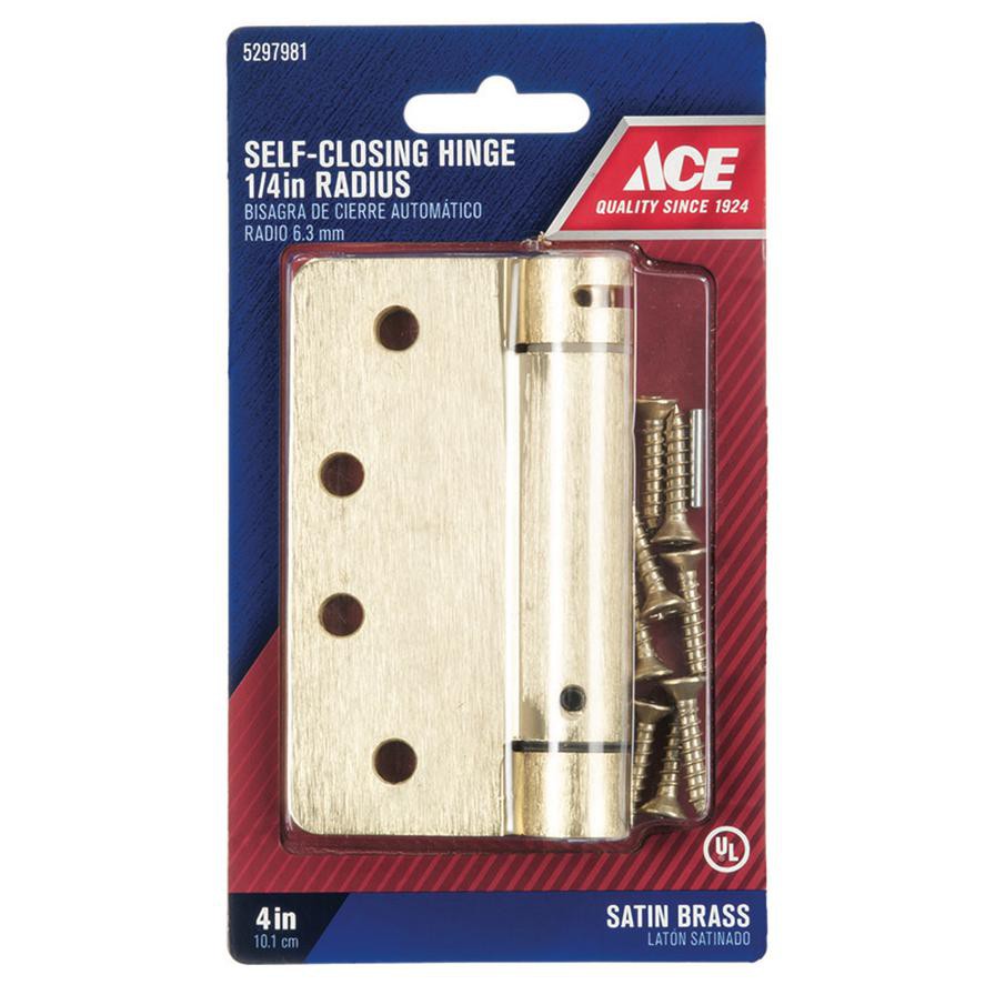 Ace Brass Self Closing Hinge (10 cm)