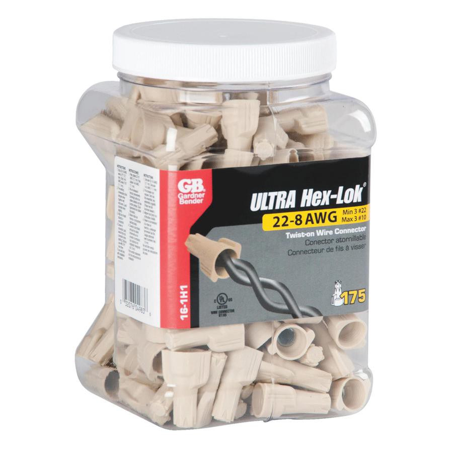 Gardner Bender Hex-Lok Twist-On Wire Connectors (175 Pc.)