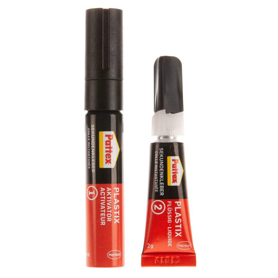 Pattex All Plastics Super Glue (2 g + 4 ml)