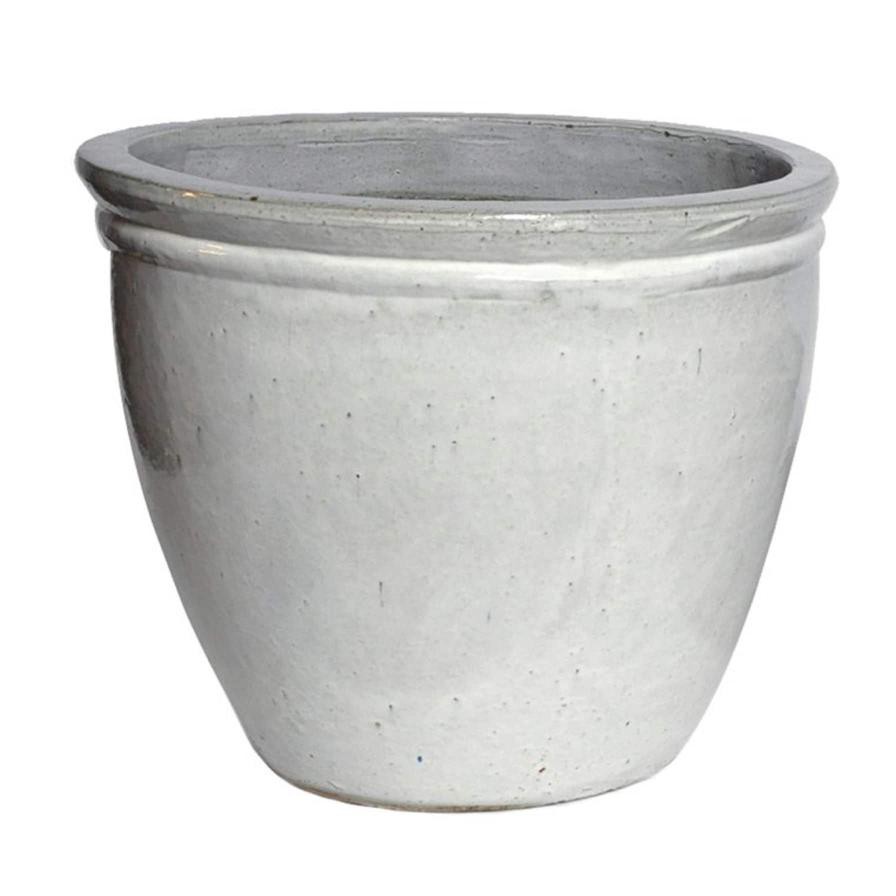 Glazed Terracotta Ypsilon Plant Pot Generic (48 x 48 x 38 cm, Large)