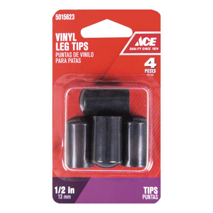 Ace Vinyl Leg Tips Pack (1.27 cm, 4 Pc.)