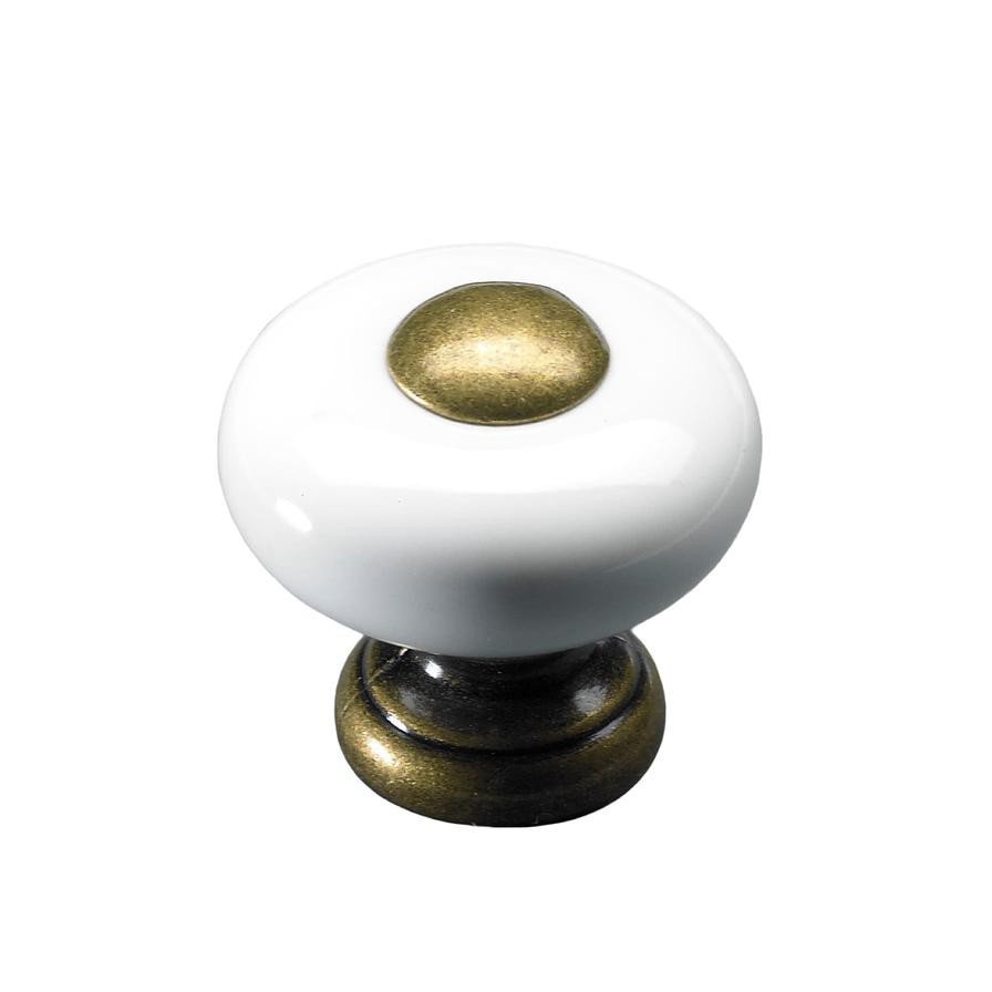 Hettich Ceramic Furniture Knob (2.6 x 2.5 cm)