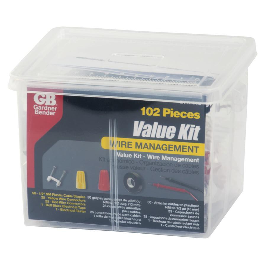 Gardner Bender Wire Management Electrical Kit (102 Pc.)