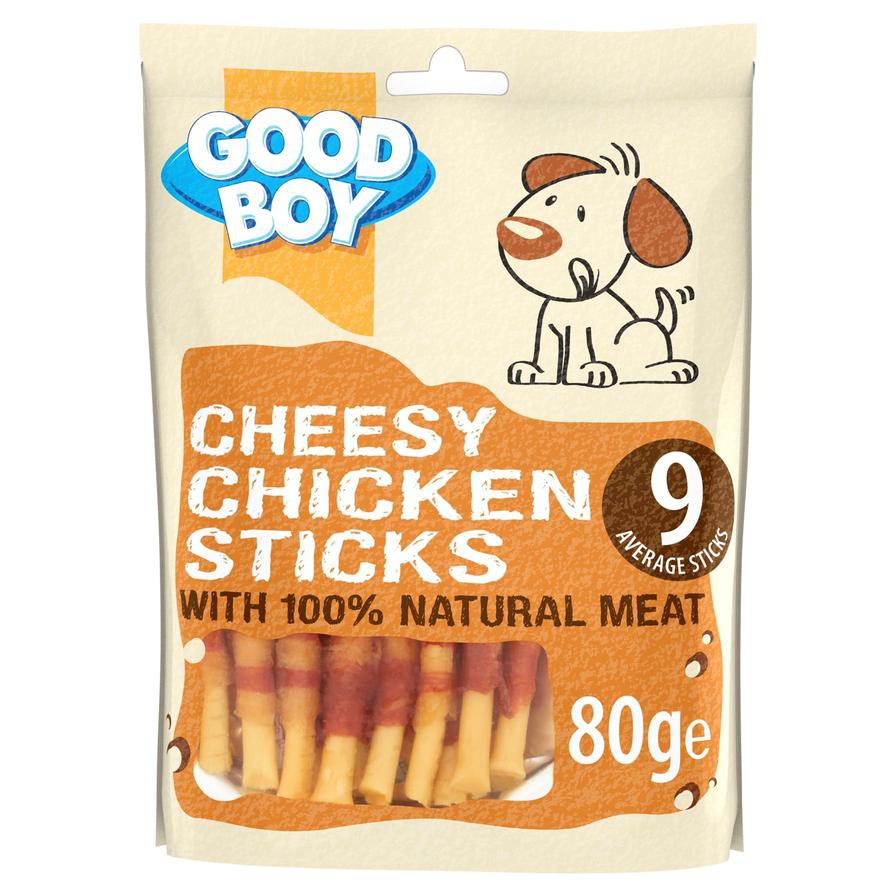 Armitage Good Boy Cheesy Chicken Sticks Dog Treat (Adult Dogs, 80 g)