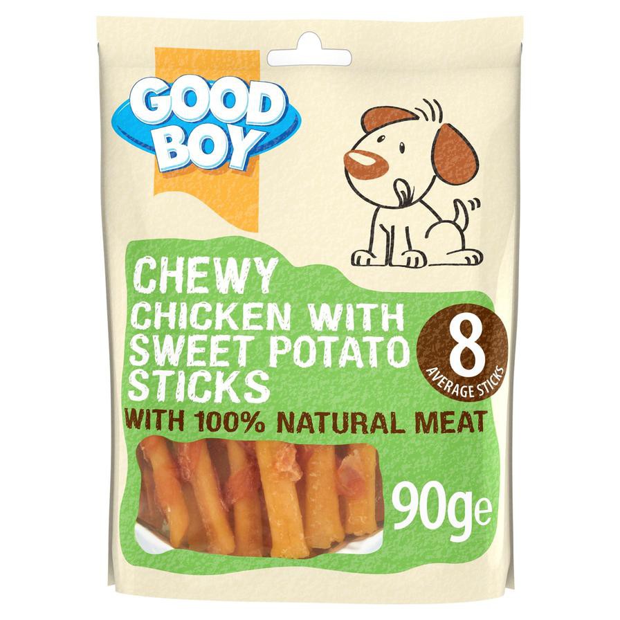 Armitage Good Boy Chewy Chicken W/Sweet Potato Stick Dog Treat (Adult Dogs, 90 g)