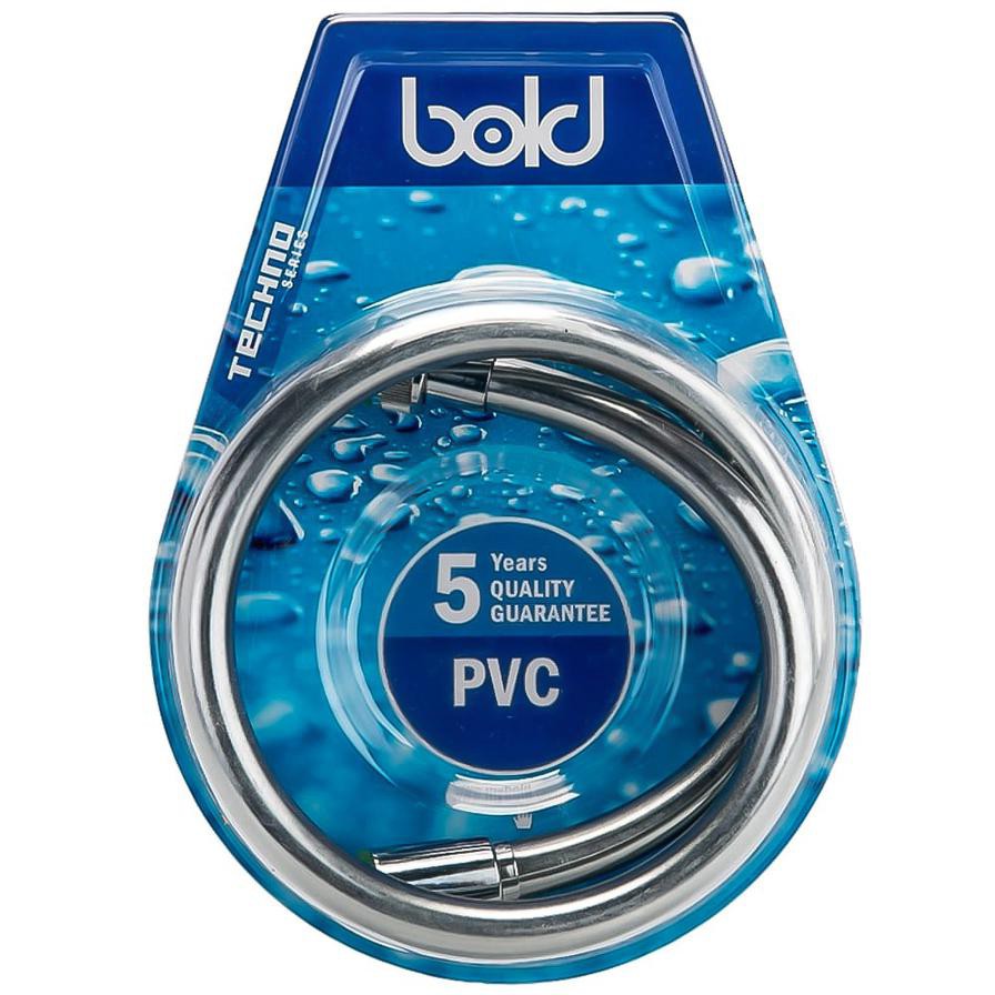 Bold Flexible Shower Hose (1.2m, Chrome)