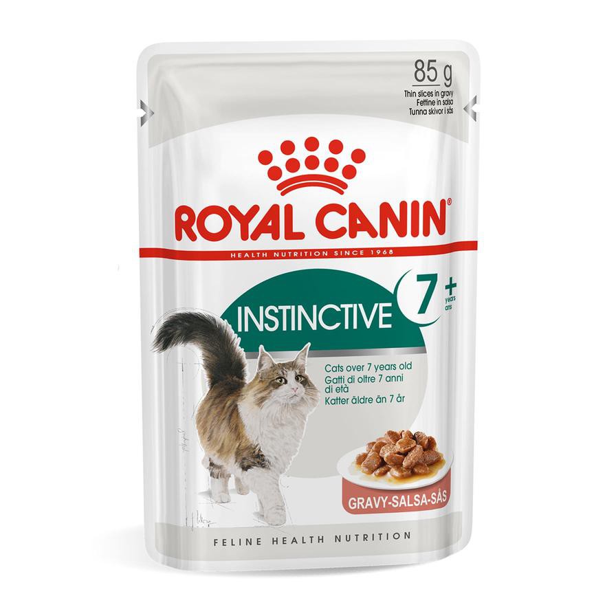Royal Canin Feline Health Nutrition Instinctive Wet Cat Food (Gravy, Adult Cats, 85 g)