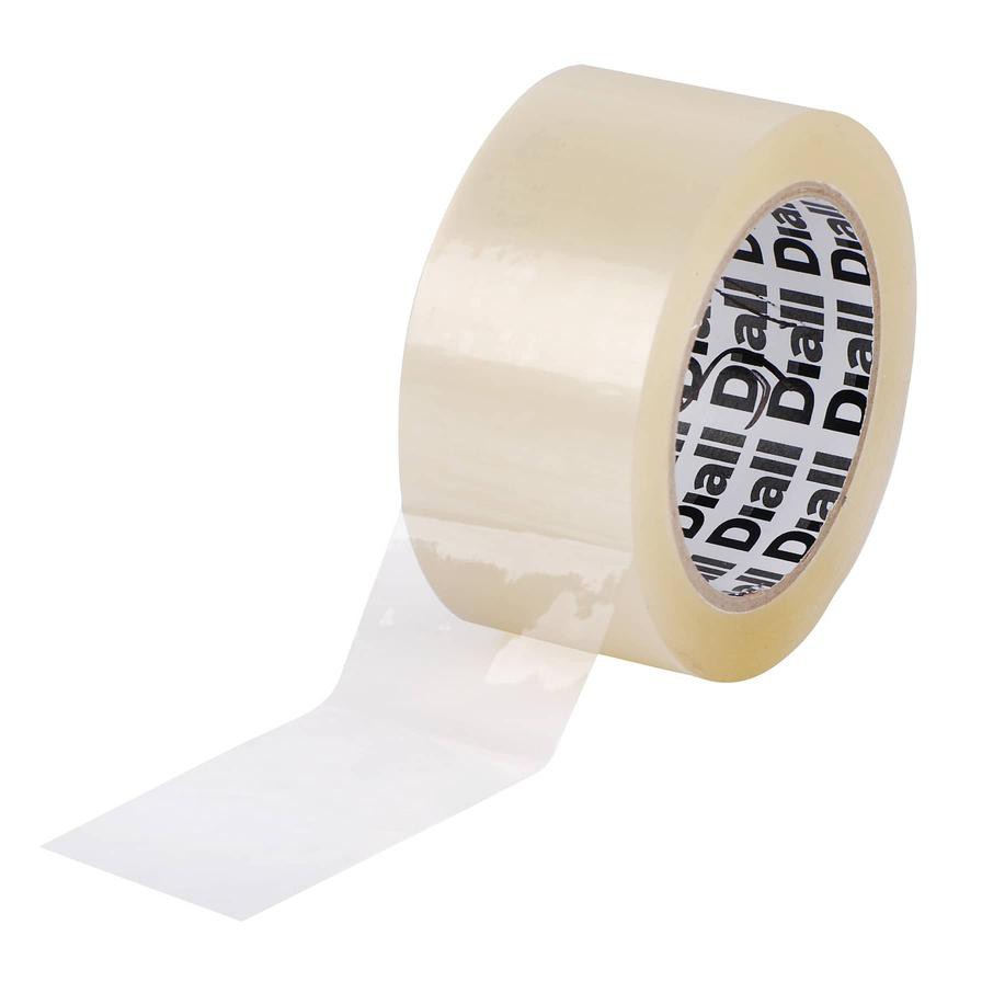 Diall Single-Sided Packaging Tape (50 mm x 100 m)