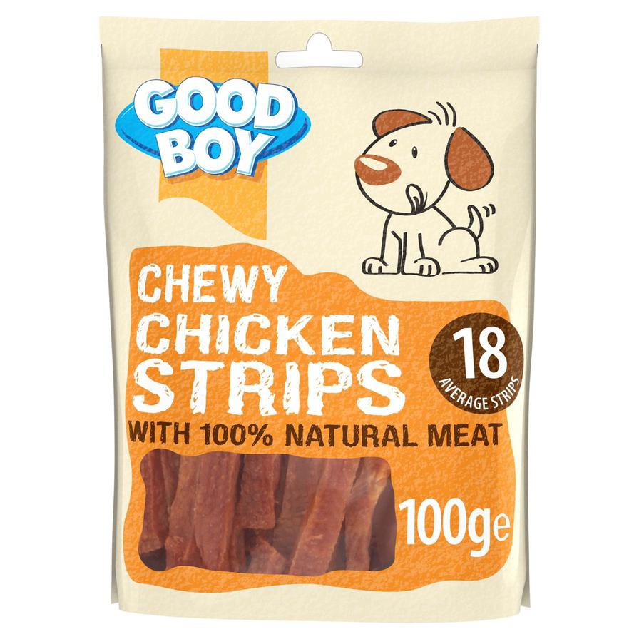 Armitage Good Boy Chewy Chicken Strips Dog Treat (Adult Dogs, 100 g)