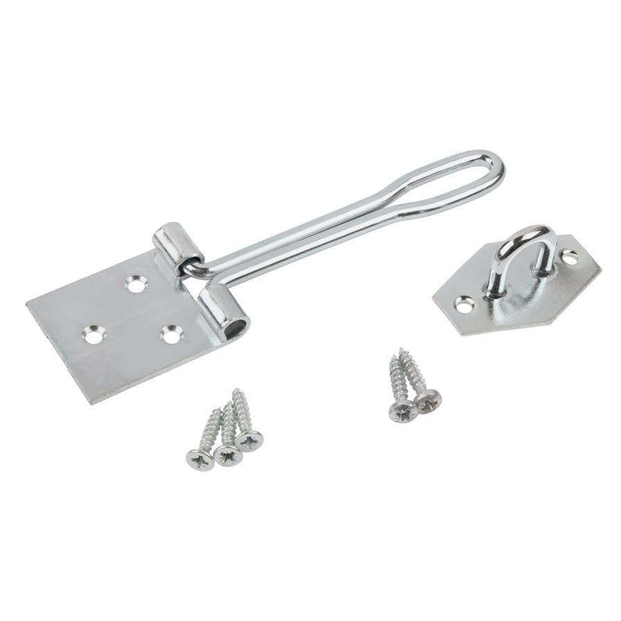 Suki Galvanised Steel Hasp W/Staple (8 cm)