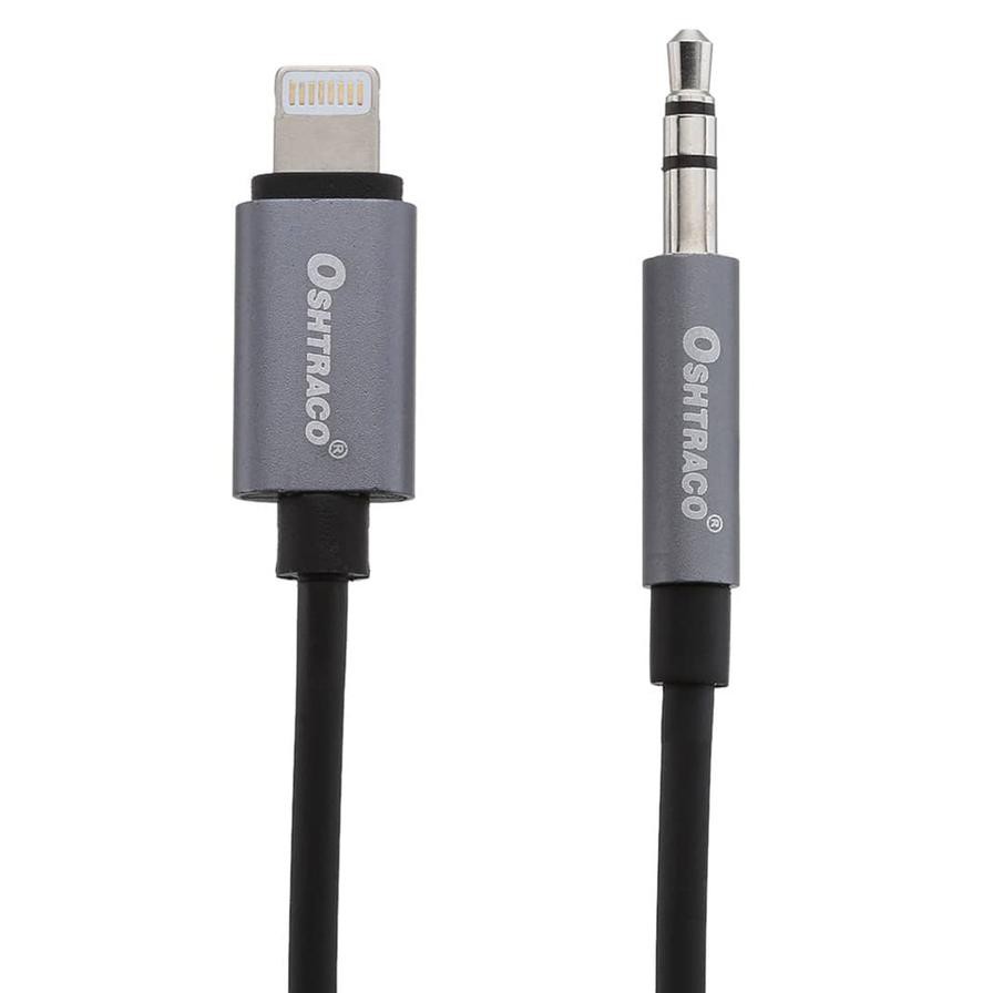 Oshtraco Mobipower AUX Cable W/Lightning Connector (1 m)