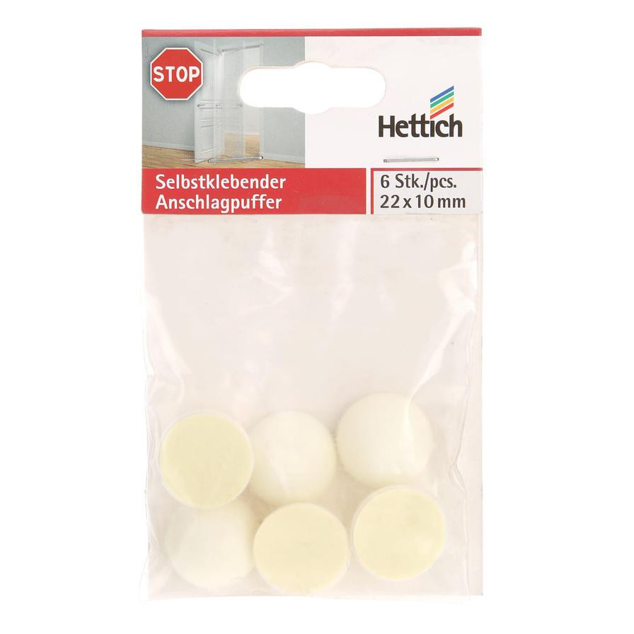 Hettich Self Adhesive Buffer (22 x 10 mm, 6 pcs)