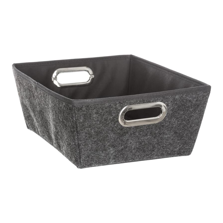 5five Polypropylene & Cardboard Felt Storage Box (11 L)