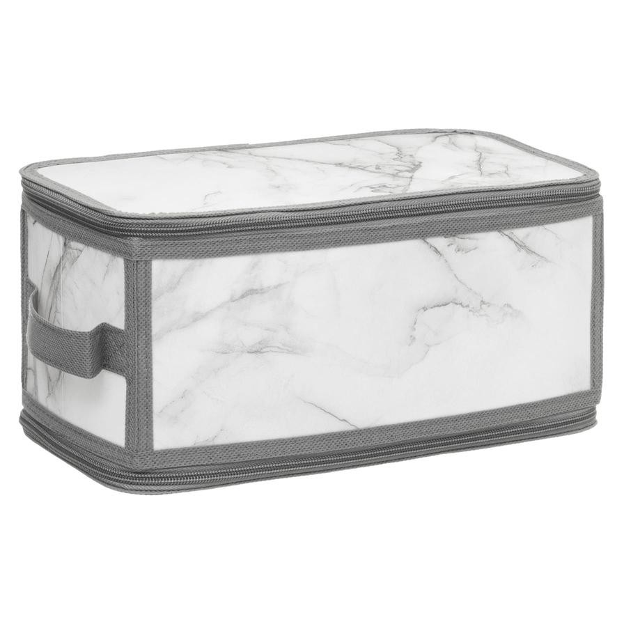 5five PP Storage Marble Box (30 x 15 x 15 cm)