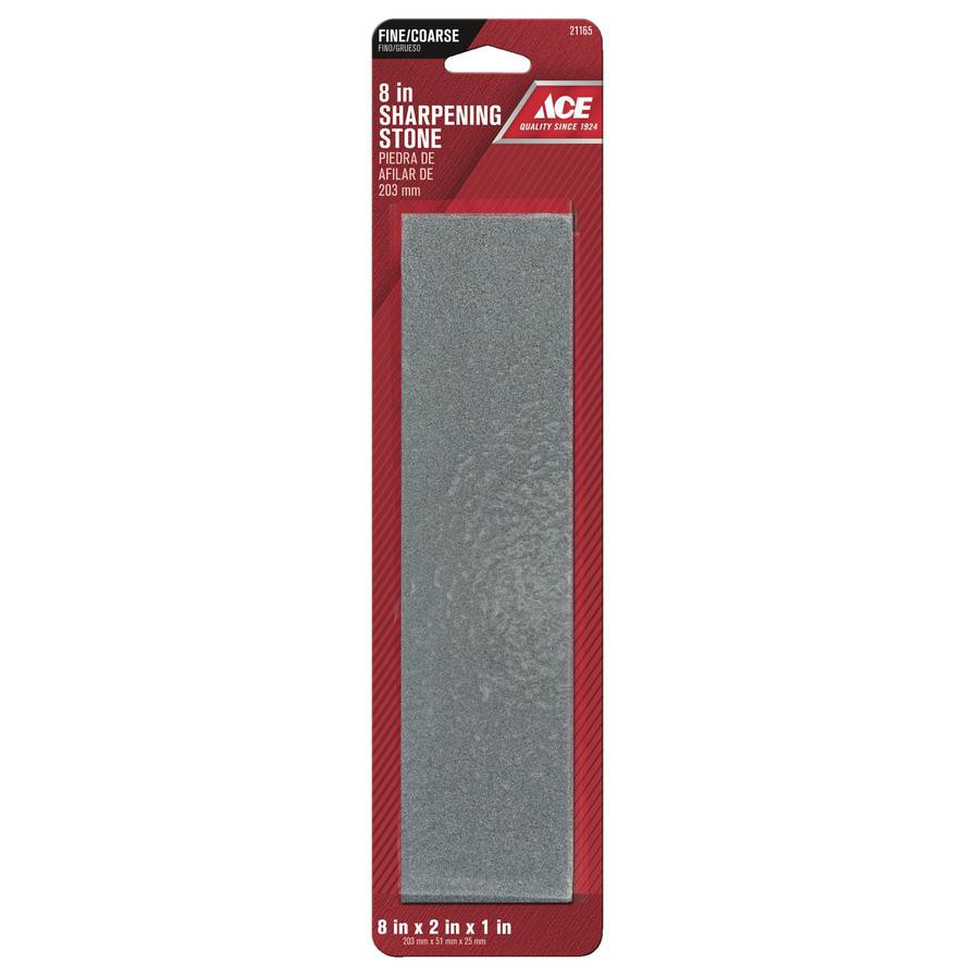 Ace Silicon Carbide Sharpening Stone (20.3 x 5.1 x 2.5 cm, 60/80 Grit)