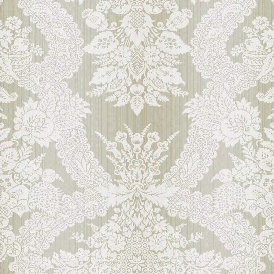 York Artisan Estate Vinyl Coated Damask Wallpaper, PH4657